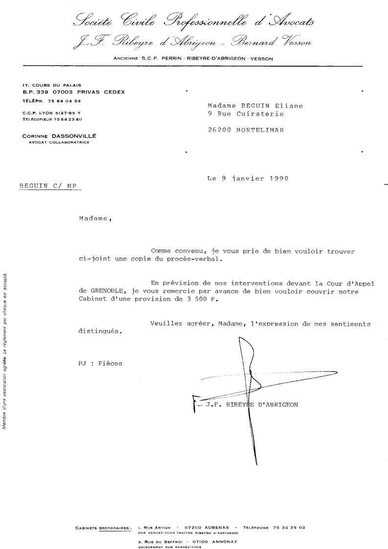 Corinne DASSONVILLE avocate colaboratrice