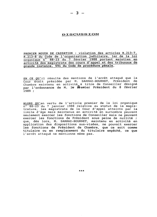 Les pages du m￯ire WAQUET ￬'appui du pourvoi n° F 90-80.934 - P3