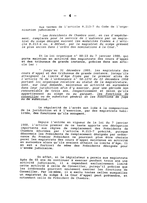 Les pages du m￯ire WAQUET ￬'appui du pourvoi n° F 90-80.934 - P4