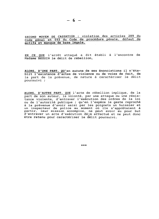 Les pages du m￯ire WAQUET ￬'appui du pourvoi n° F 90-80.934 - P6