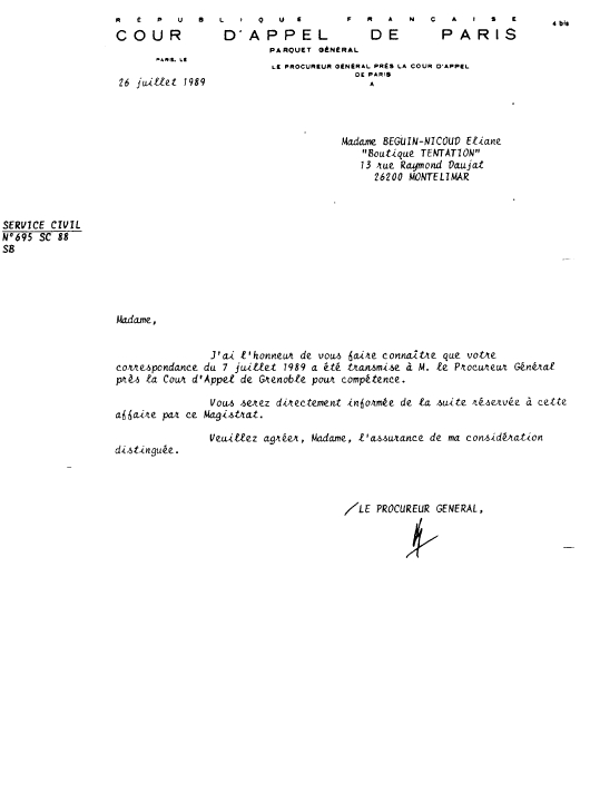 De la Corruption au Crime d'Etat - Nicoud - Tentation - Mont�limar - Pierre Truche