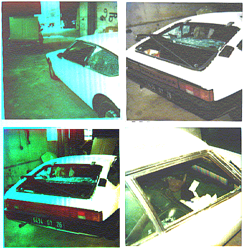 C'est Raymond FAQUIN qui fait le constat, PV. de l' Inspecteur Divisionnaire Raymond FAQUIN