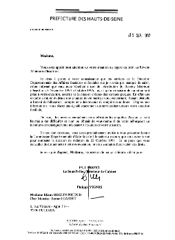 sous-pr�fet Vignes Philippe